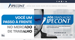 Desktop Screenshot of ipecont.com.br