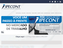 Tablet Screenshot of ipecont.com.br
